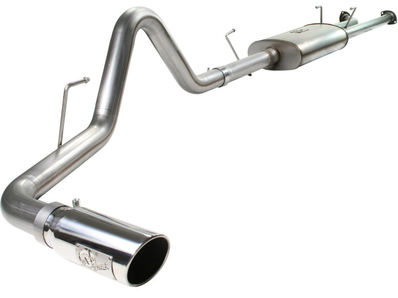 aFe MACH Force XP Exhaust Cat-Back SS-409 07-09 Toyota Tundra V8-5.7L w/ Polished Tip