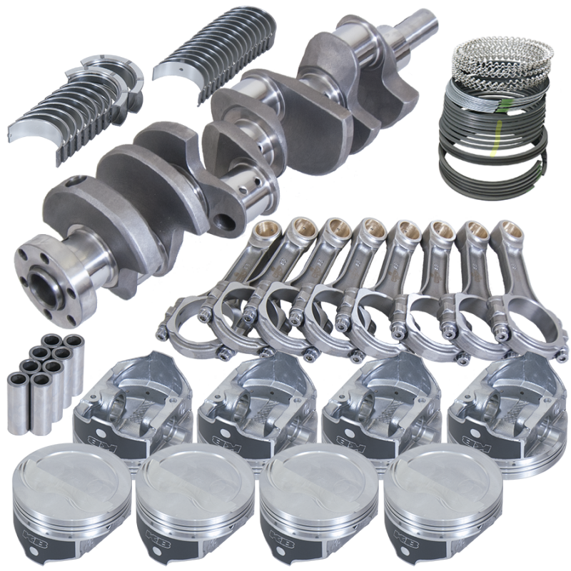 Eagle Ford 289/302 3.400in Crank 5.400in I-Beam Rods -16cc 4.000in Pistons Rotating Assembly