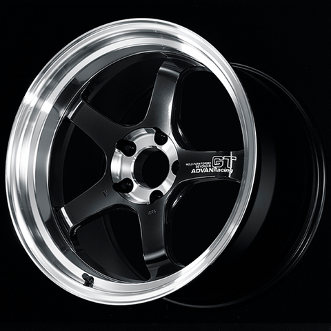 Advan GT Beyond-R 18X10.0 / +35 Off / 5x114.3 BC / 73mm Bore / Diamond Cut and Dark Platinum Black