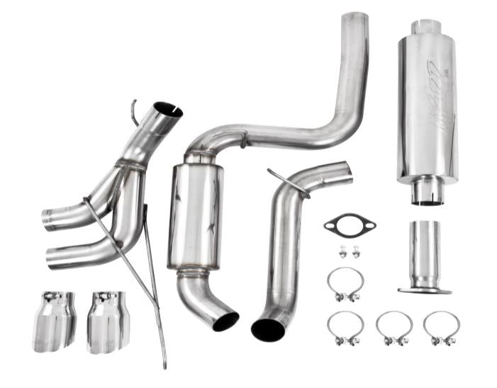 MBRP 13-14 Ford Focus ST 2.0L EcoBoost Dual Center Outlet AL 3in Cat Back