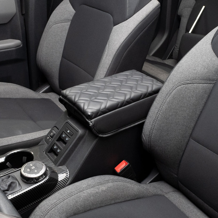 I-Line Arm Rest Cover Black Leather