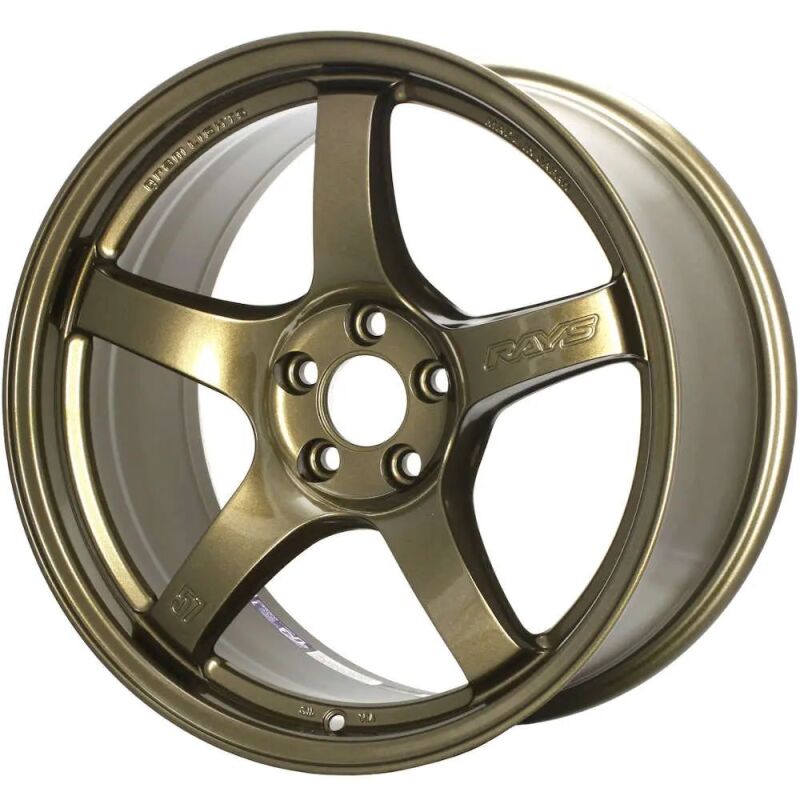 Gram Lights 57CR 18x9.5 +12 5x114.3 Bronze 2 Wheel
