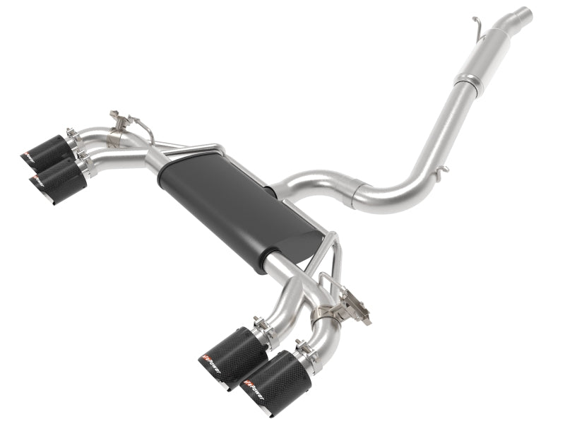 aFe POWER MACH Force-Xp 15-19 Volkswagen Golf R L4-2.0L(T) 304 SS Cat-Back Exhaust System - Carbon