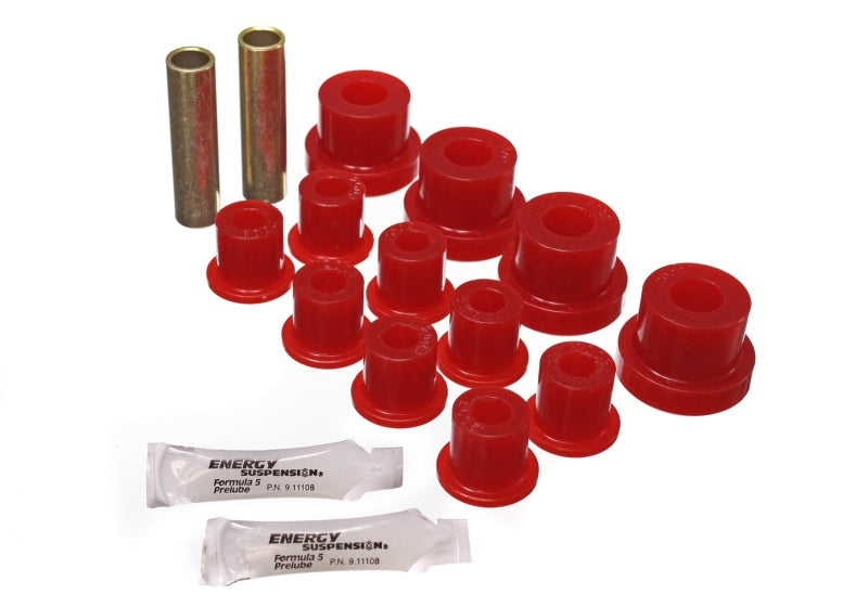 Energy Suspension CJ Front Spring Bushing - Red
