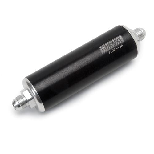 Russell Performance Anodized Aluminum (12in Length -10 male inlet/outlet)