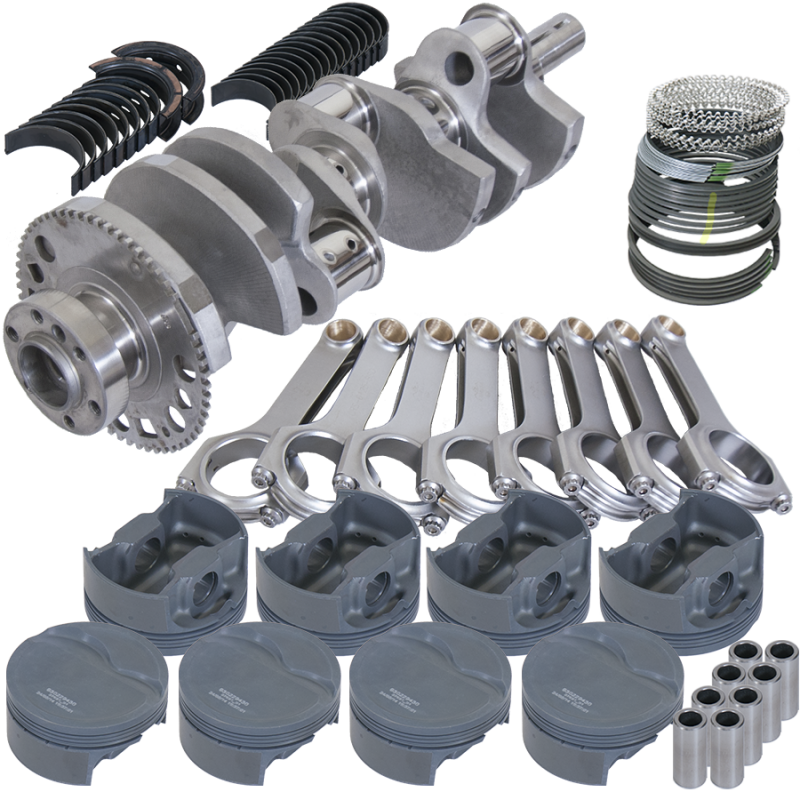 Eagle Chevy LS3 4.000in Crank 58 Tth Reluctor 6.125in H-Beam -14cc 4.065in Pistons Rotating Assembly