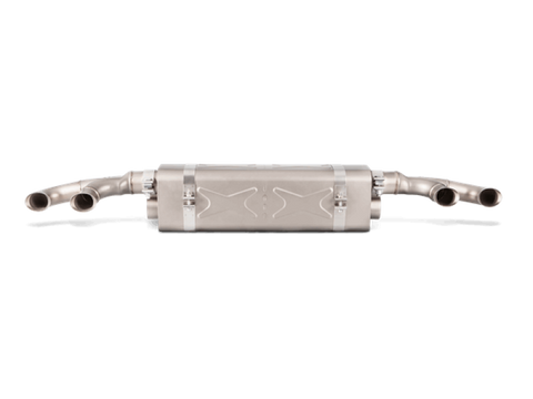 Akrapovic 16-17 Porsche 911 Turbo/Turbo S (991.2) Slip-On Line (Titanium) (Req. Tips/Diffuser)