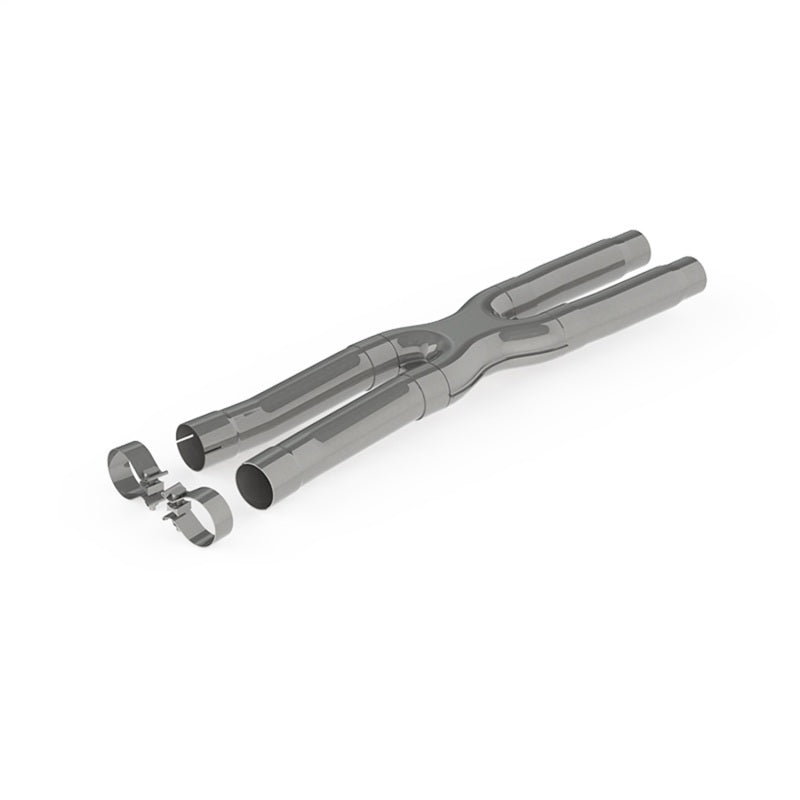 MBRP 15-19 Ford Mustang GT 2.5in Resonator Delete X-Pipe - T409