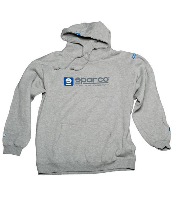 Sparco Sweatshirt Hooded WWW Grey Xlrg