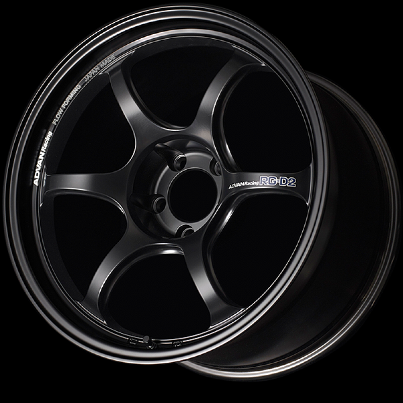 Advan RG-D2 for Truck 18x9.0 / +00 Offset / 6x139.7 / 112mm Bore / Semi Gloss Black