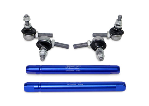 SuperPro 2004 Mazda 3 i Front HD Adjustable End Link Set (10mm Studs 254mm to 305mm)