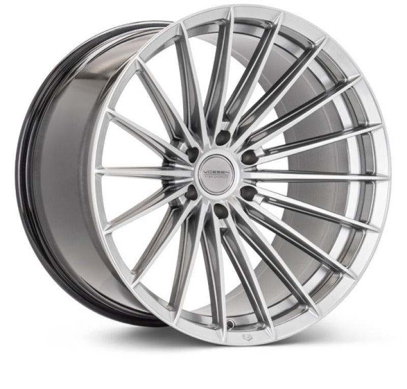 Vossen HFX-4 22x12 / 6x135 / ET44 / 87.1 / Ultra Deep - Hyper Silver Wheel