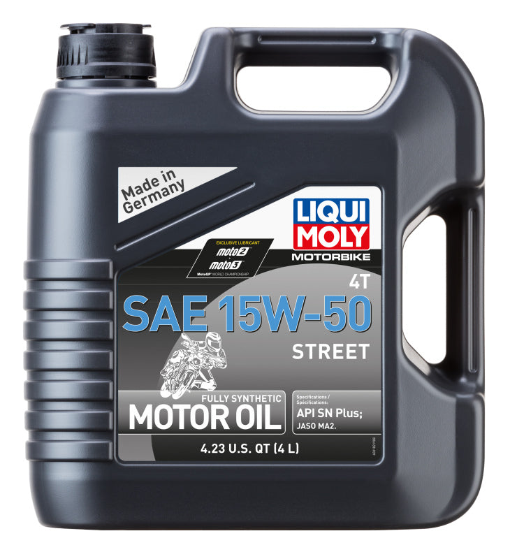 LIQUI MOLY 4L Motorbike 4T SAE 15W50 Street