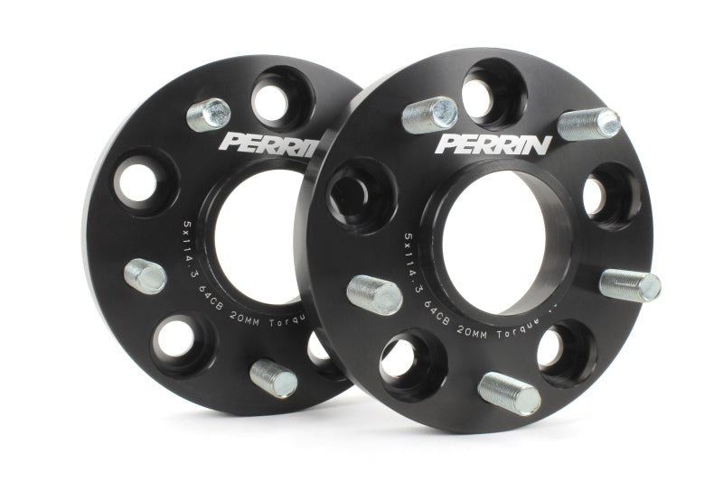 PERRIN 17-21 Honda Civic Si / 22-26 Acura Integra 64.1mm 5x114.3 Wheel Spacers 20mm - Pair