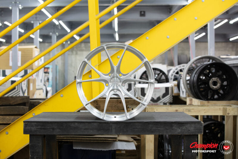 Vossen x Champion RS74 22x10.5 / 5x130 / ET15 - Brushed Gloss Clear Wheel - (Macan - Rear)