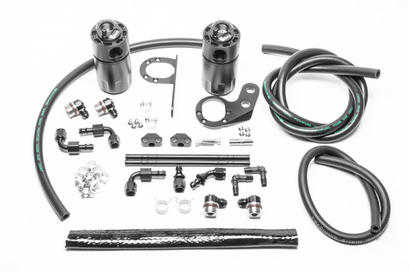 Radium Engineering 2017+ Honda Civic Type-R Fluid Lock Dual Catch Can Kit