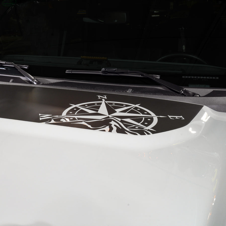 IAG Off-Road Hood Graphic - Compass