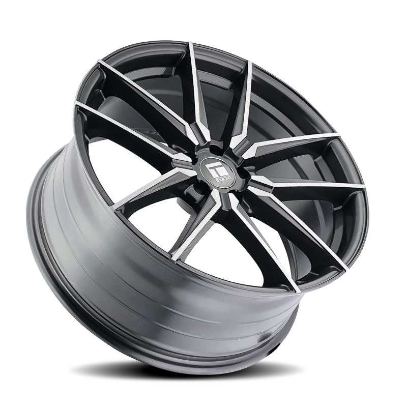 Touren 3294 TR94 18x8 / 5x114.3 BP / 35mm Offset / 73.1mm Hub Gloss Graphite Brushed w/ Dark Wheel