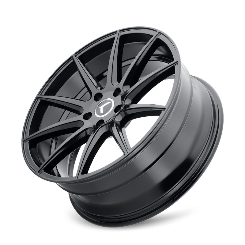 Kraze KR194 Cosmos 17x8 / 5x114.3 BP / 38mm Offset / 72.62mm Hub Gloss Black Wheel