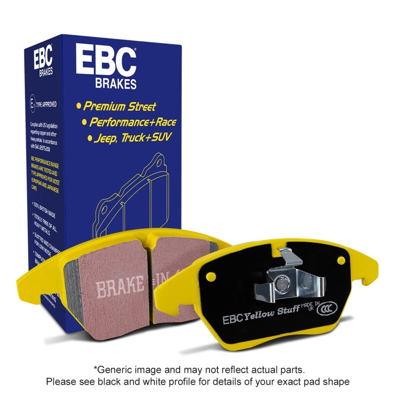 EBC 98-99 Ford Contour 2.5 SVT Yellowstuff Front Brake Pads