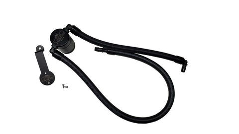 J&L 2021-2025 Jeep Wrangler 392 Oil Separator 3.0 Passenger Side - Black Anodized