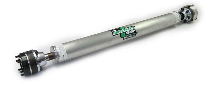 DSS 16 + CTS Auto 8 speed 4in ALUMINUM shaft (some heat shield clearance may be needed) GMCTSV5-A