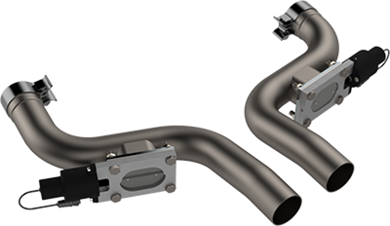 QTP 2015-2023 Dodge Challenger, Charger & Chrysler 300C 6.2,6.4L QTP Aggressor Cutout Pipes