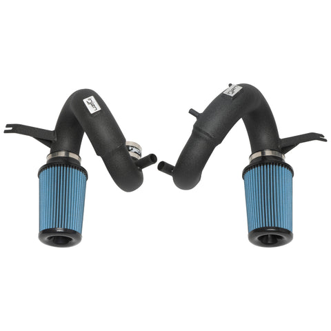 Injen 18-20 Kia Stinger 3.3L Twin Turbo Wrinkle Black Short Ram Air Intake