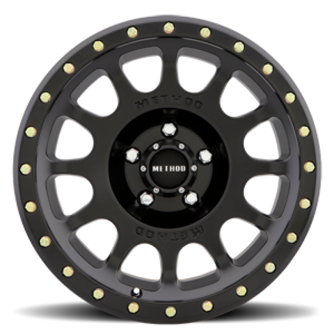 Method MR305 NV 18x9 0mm Offset 5x150 116.5mm CB Matte Black Street Loc Wheel