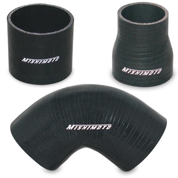 Mishimoto 2.5in Black Hump Hose Coupler