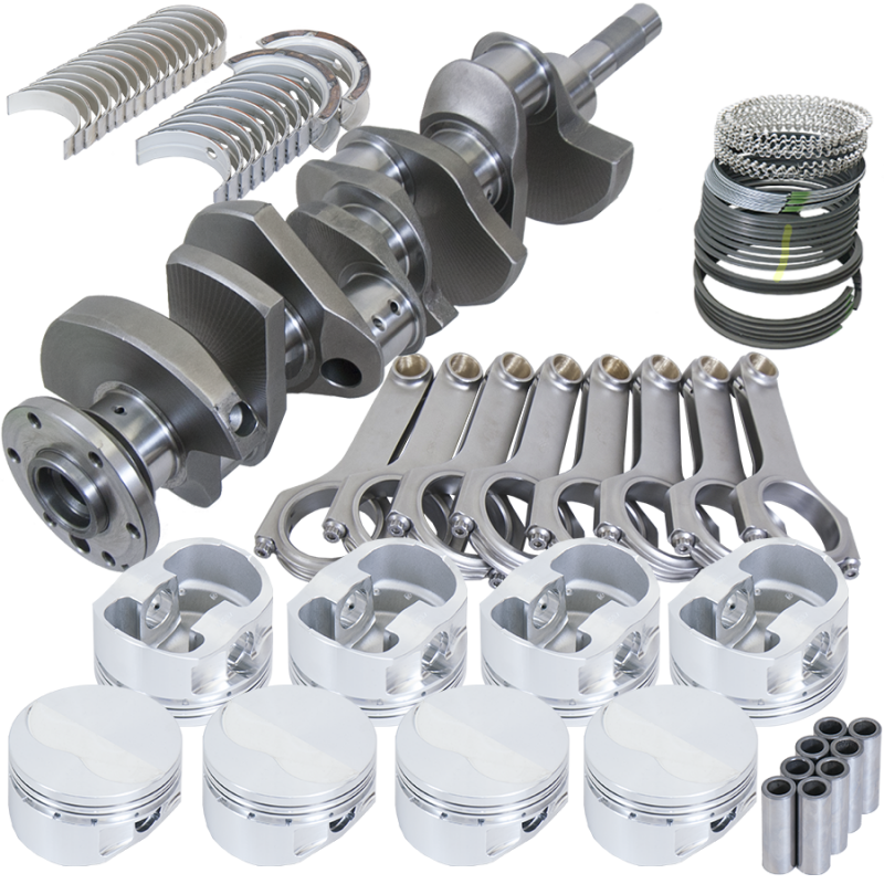Eagle Ford FE 3.980in Crank 6.490in H-Beam Forged 4032 -6.2cc 4.250in Pistons Rotating Assembly