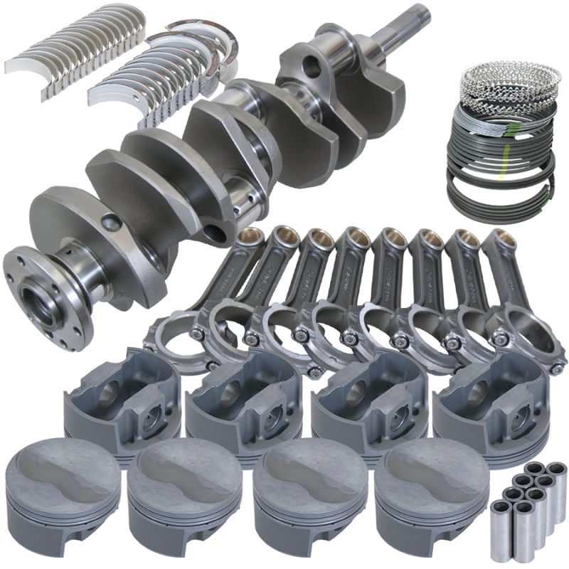 Eagle Ford FE 4.250in Crank 6.700in I-Beam Rods -7cc Flat Top 4.280in Pistons Rotating Assembly