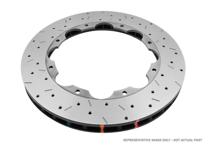 DBA 94-04 Ford Mustang (Cobra Models) Front 5000 Series Drilled & Slotted Ring