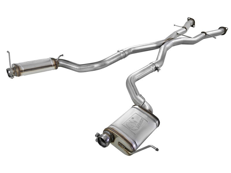aFe MACH Force XP 12-17 Jeep Grand Cherokee WK2 SRT8 V8-6.4L 304SS Cat-Back Exhaust w/o Resonator