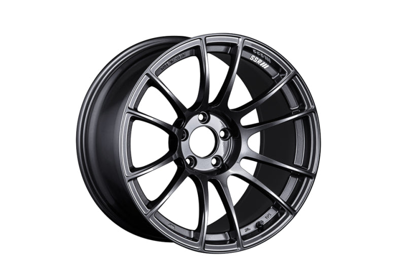 SSR GTX04 18x9.5 5x114.3 22mm Offset Dark Gunmetal Wheel