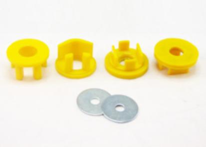 Whiteline 08-14 Subaru WRX Hatch / 08-09 Subaru STI Rear Diff Mount Inserts Positive Power Kit
