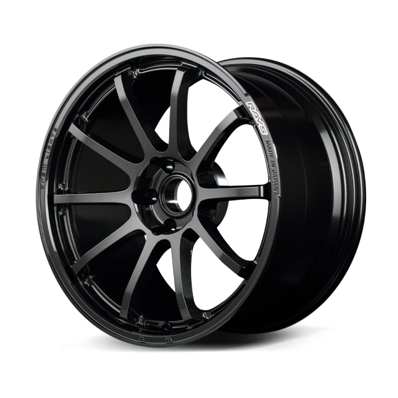 Gram Lights 57NR 18X7.5 +45 5x114.3 Glass Black Wheel