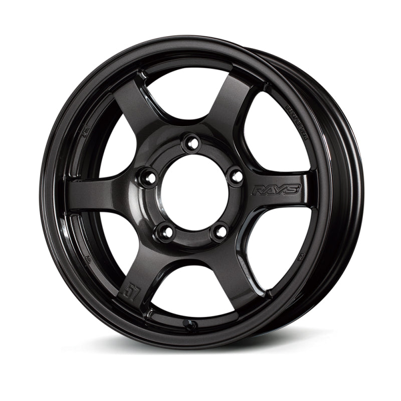 Gram Lights 57DR-X 18X8.0 +07 6x114.3 Super Dark Gunmetal Wheel