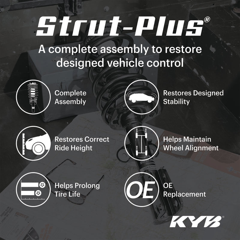 KYB Shocks & Struts Strut Plus Front Left 04-10 BMW X3