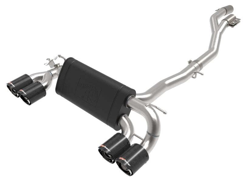 aFe MACH Force XP Exhausts Cat-Back SS 19-21 BMW M2 Competition L6-3.0L w/Carbon Fiber Tips