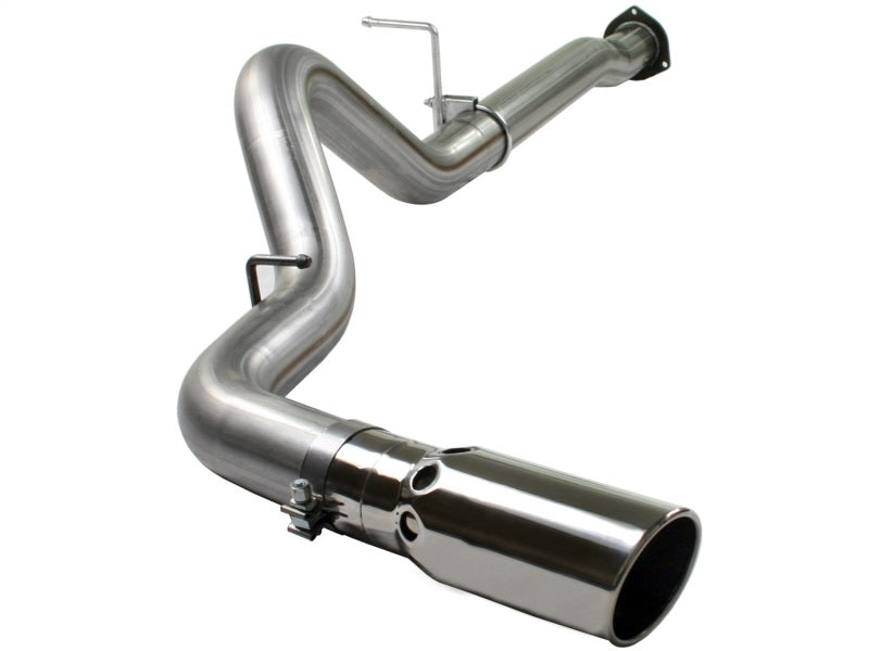 aFe MACH Force XP 4in DPF-Back SS Exhaust 5/07-10 GM Diesel Trucks V8-6.6L (td) LMM