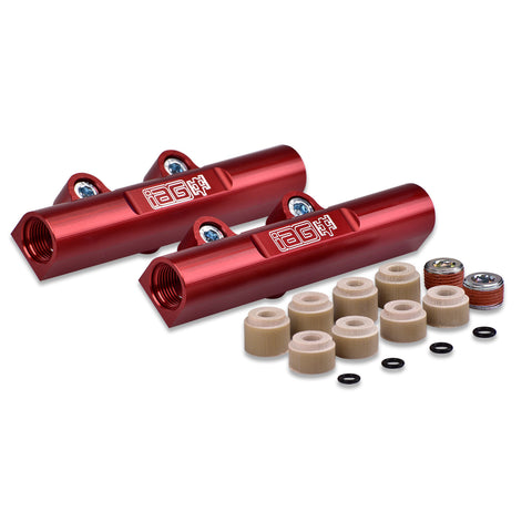 IAG Performance Fuel Rail Set - Red