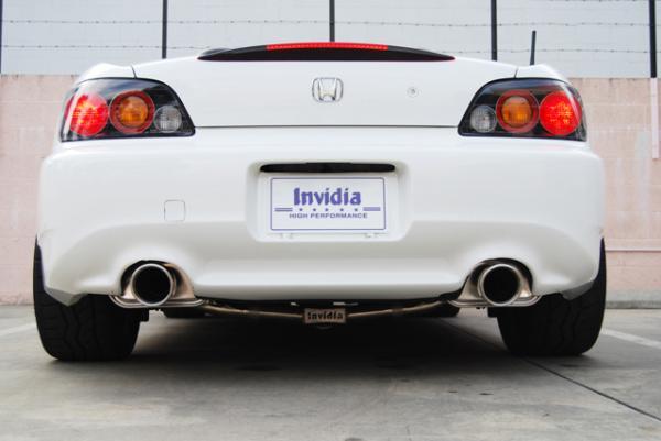 Invidia 00+ S2000 Q300 Dual Stainless Steel Tip Cat-back