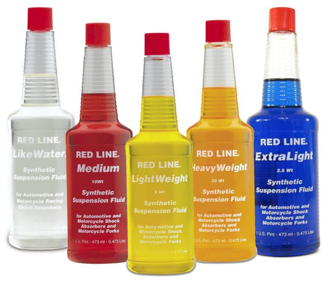Red Line Medium 10WT Suspension Fluid - 16oz.
