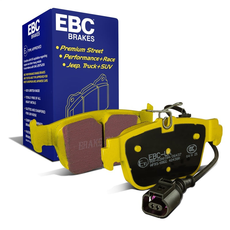 EBC 2022+ Volkswagen Golf R/GTI (Mk8) Yellowstuff Rear Brake Pads