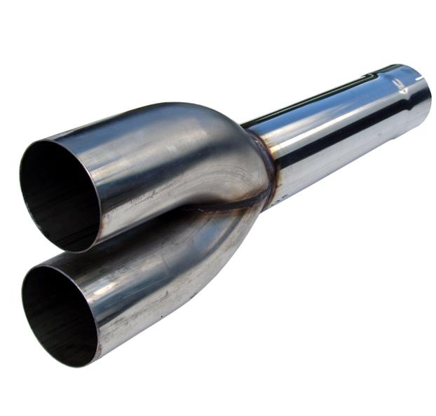 MBRP Universal (not 6.4L Ford Chevy LMM or 6.6L Dodge) Muffler Delete Pipe 4 Inlet /Outlet 30 Ove
