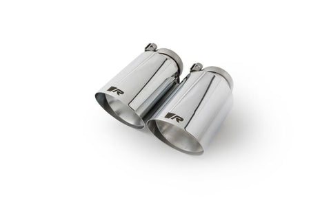 Remus Stainless Steel 102mm Straight Cut Chrome Tail Pipe Set (Quad Tips)