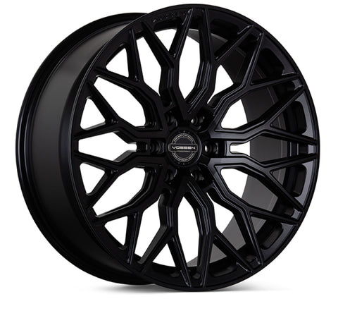 Vossen HF6-3 22x9.5 / 6x135 / ET20 / 87.1 / Deep - Satin Black Wheel
