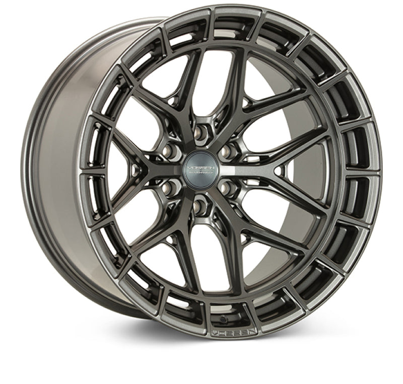 Vossen HFX-1 24x12 / 8x180 / ET44 / 124.3 / Ultra Deep - Matte Gunmetal Wheel