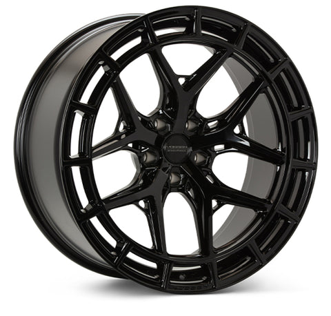 Vossen HFX-1 20x10.5 / 5x112 / ET25 / 66.5 / Deep - Gloss Black Wheel